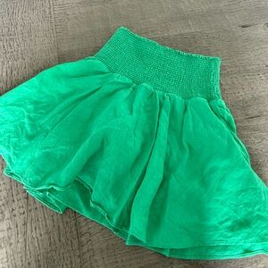 Jcrew linen mini skirt